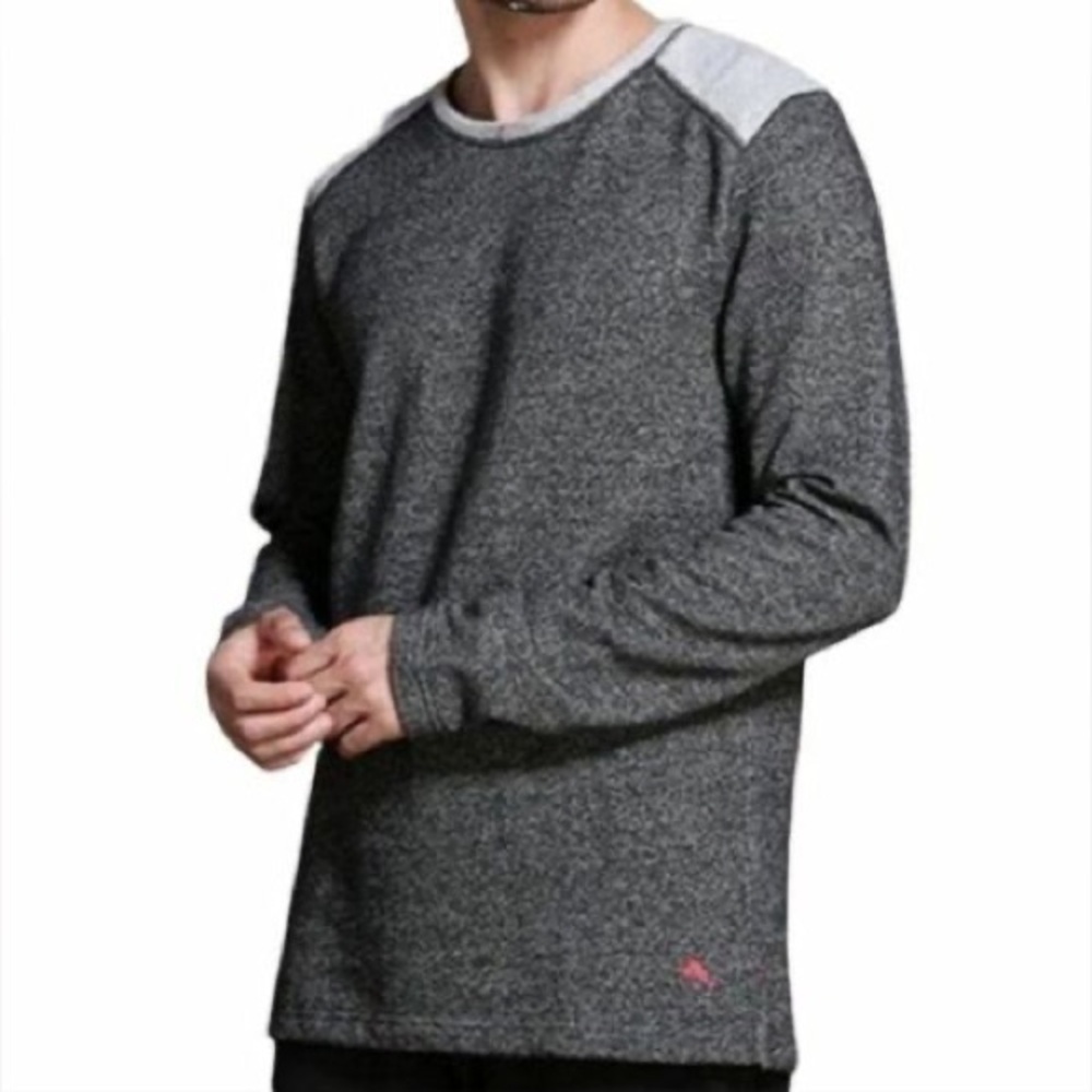 Tommy Bahama Mens Grey Cotton Blend Sweatshirt Size L